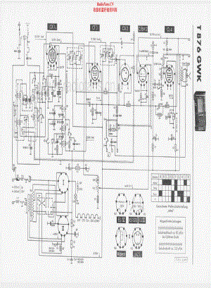 Telefunken-876-GWK-Schematic电路原理图.pdf