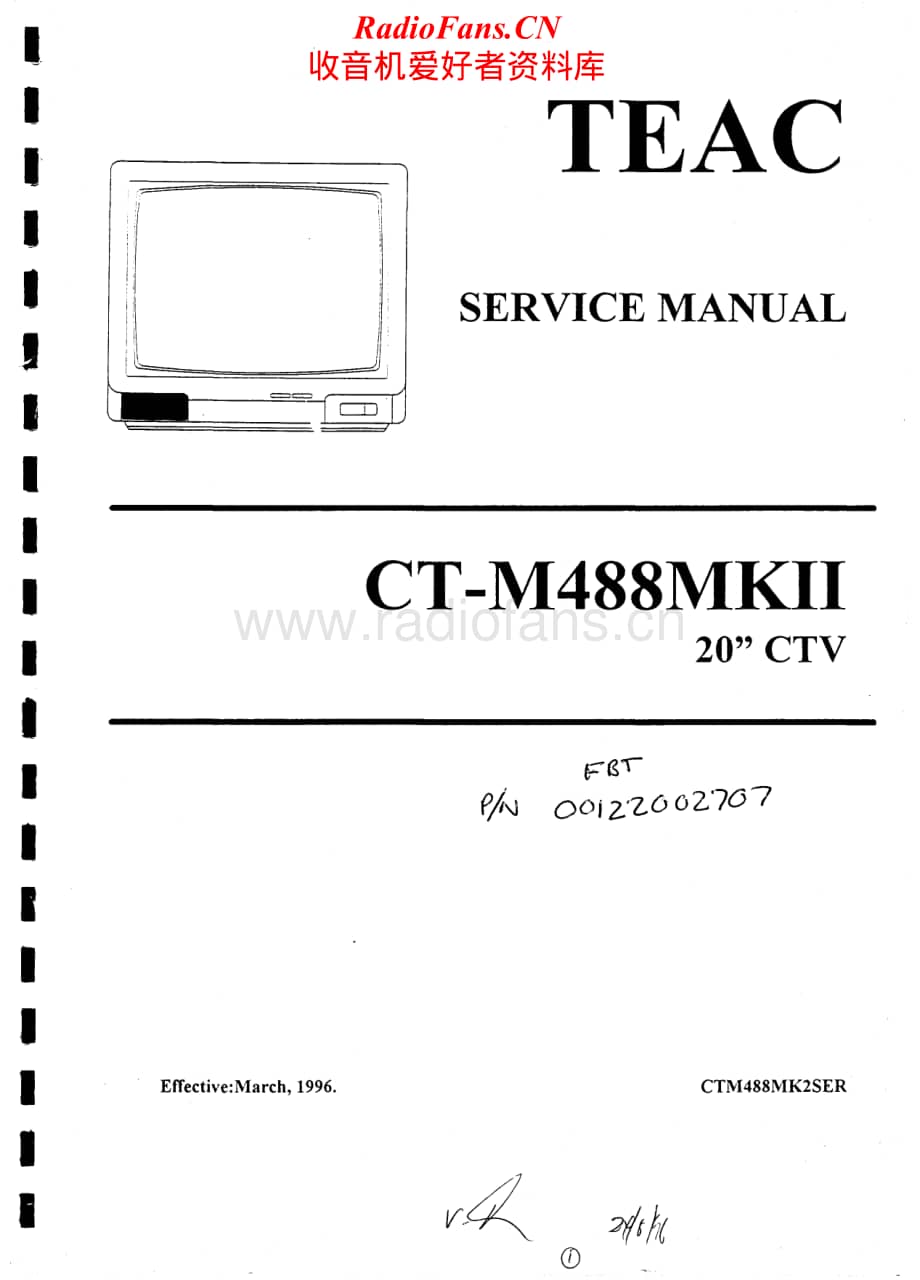 Teac-CT-M488-Mk2-Service-Manual电路原理图.pdf_第1页