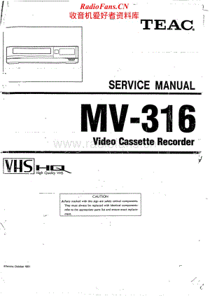 Teac-MV-316-Service-Manual电路原理图.pdf