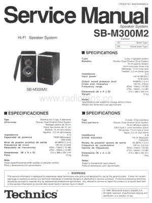 Technics-SBM-300-M-2-Service-Manual电路原理图.pdf