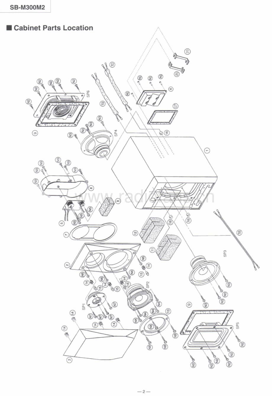 Technics-SBM-300-M-2-Service-Manual电路原理图.pdf_第2页