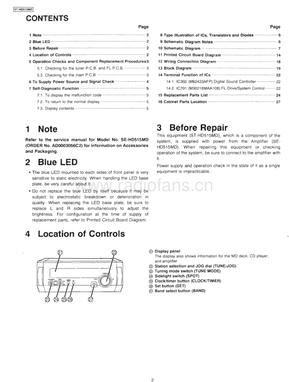 Technics-ST-HD-515-MD-Service-Manual电路原理图.pdf_第2页