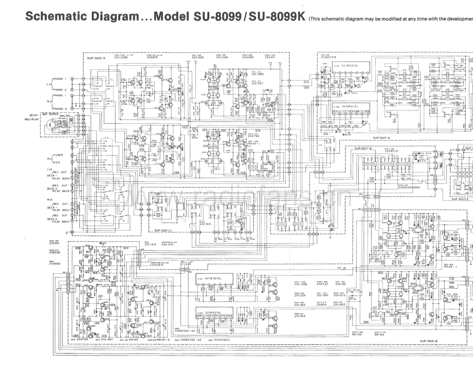 Technics-SU-8099-Schematics电路原理图.pdf_第1页