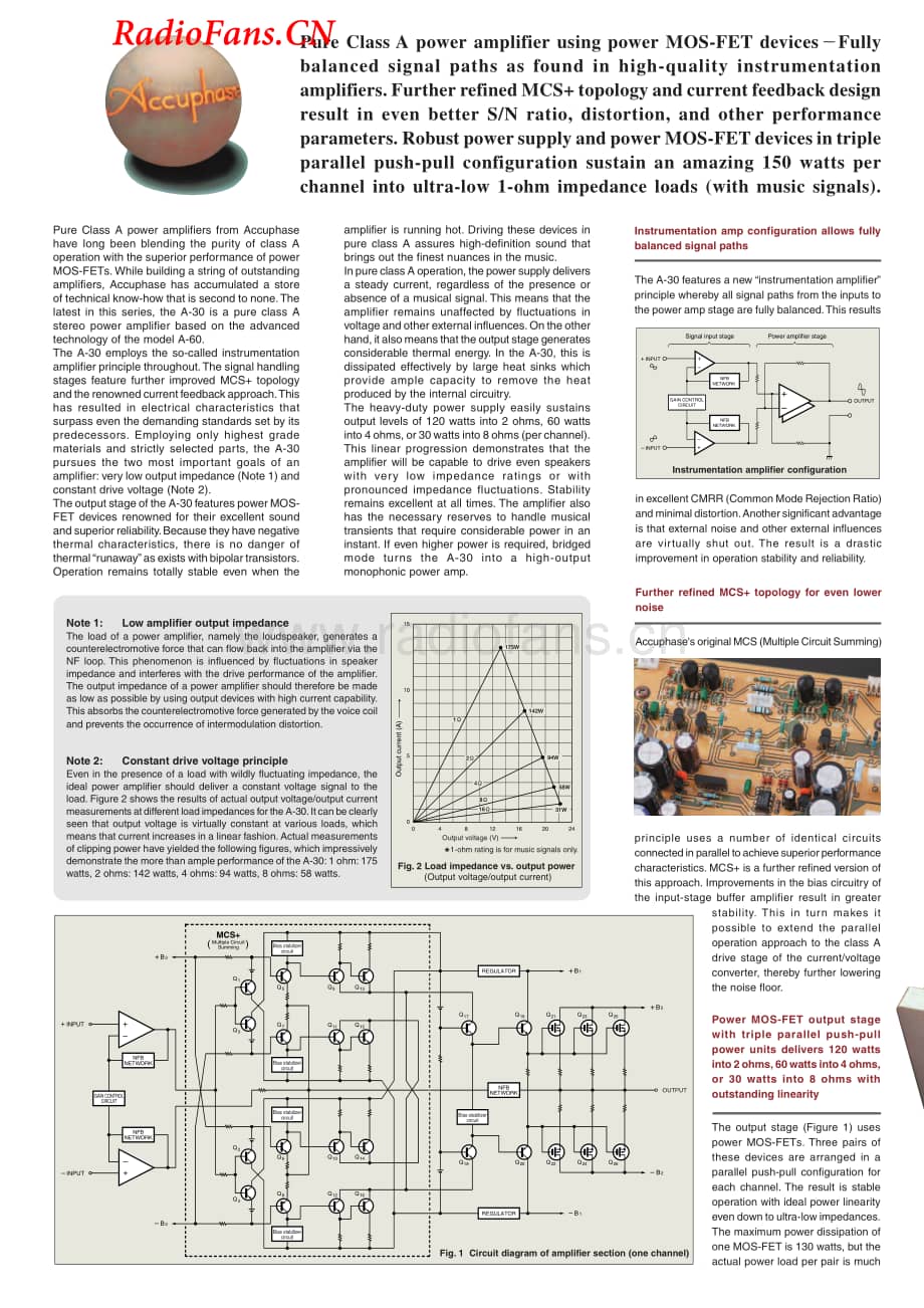 Accuphase-A30-pwr-sm维修电路图 手册.pdf_第2页