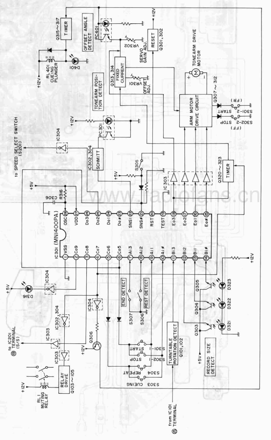 Technics-SL-7-Service-Manual电路原理图.pdf_第3页