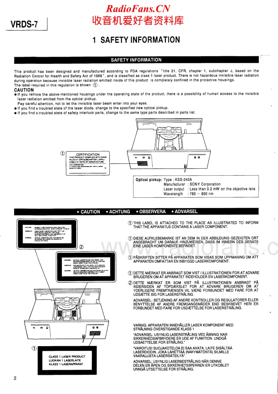 Teac-VR-DS7-Service-Manual电路原理图.pdf_第2页