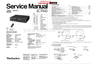 Technics-SLP-550-Service-Manual电路原理图.pdf