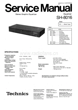 Technics-SH-8016-Service-Manual电路原理图.pdf