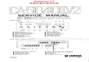 Yamaha-CA-510-Service-Manual电路原理图.pdf