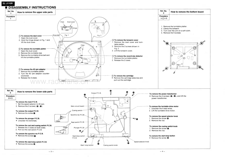Technics-SLJ-110-R-Service-Manual电路原理图.pdf_第3页