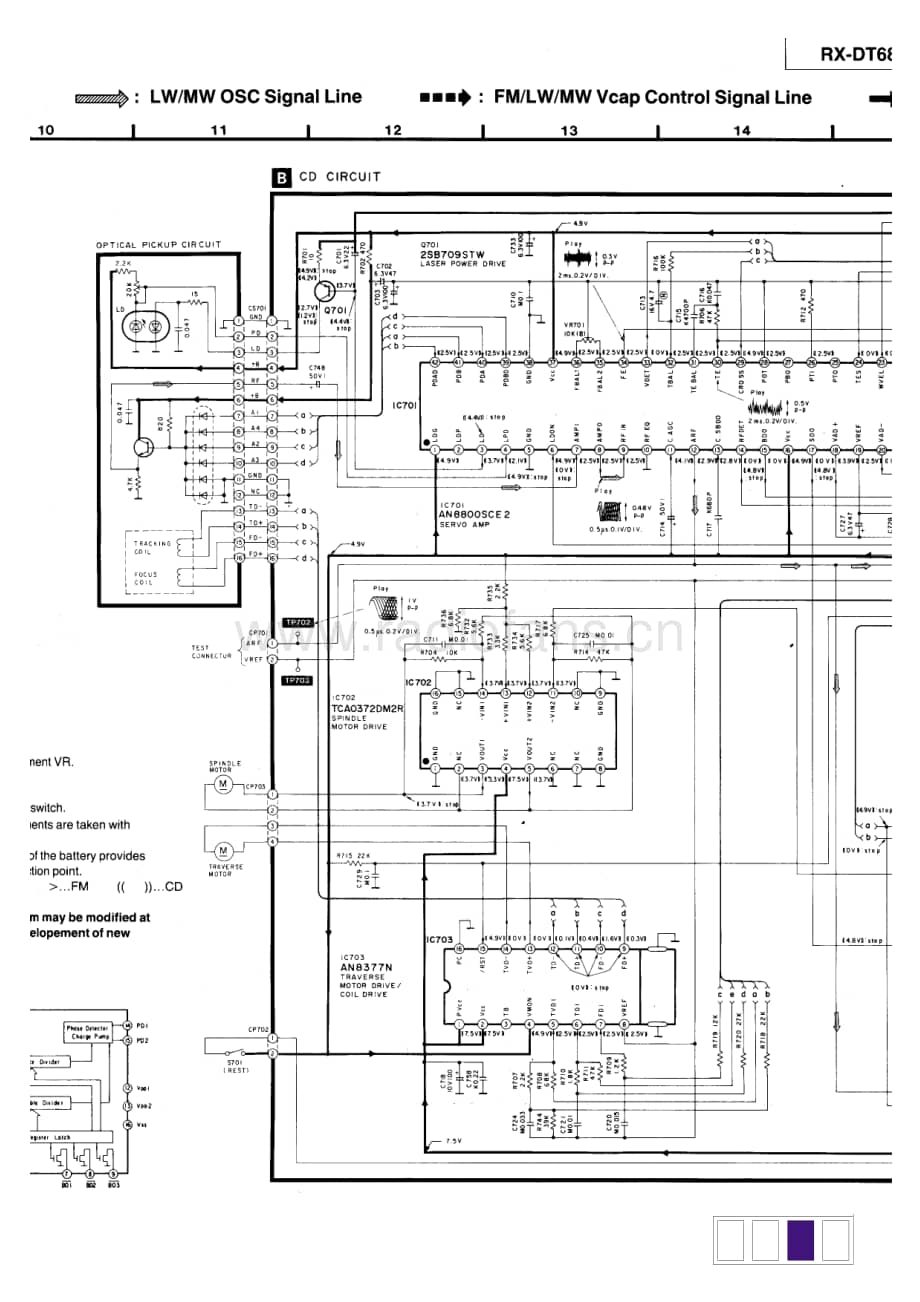 Yamaha-RXDT-680-Schematic电路原理图.pdf_第3页