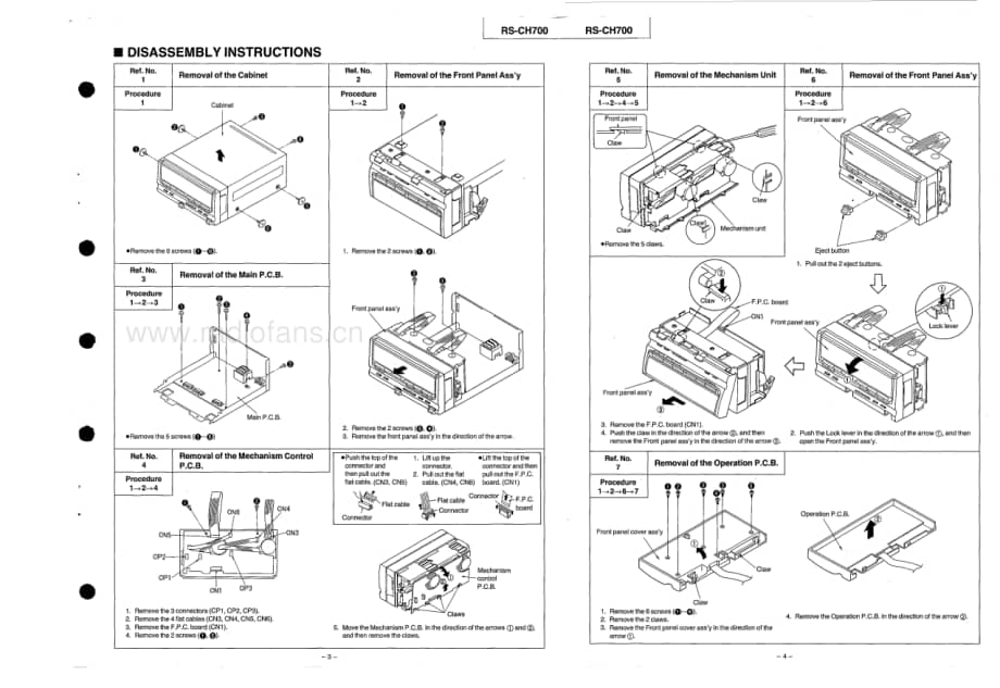 Technics-RSCH-700-Service-Manual电路原理图.pdf_第3页
