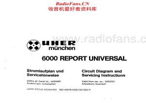 Uher-6000-Report-Service-Manual电路原理图.pdf