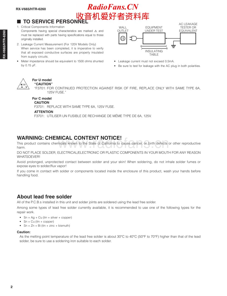 Yamaha-HTR-6260-Service-Manual电路原理图.pdf_第2页
