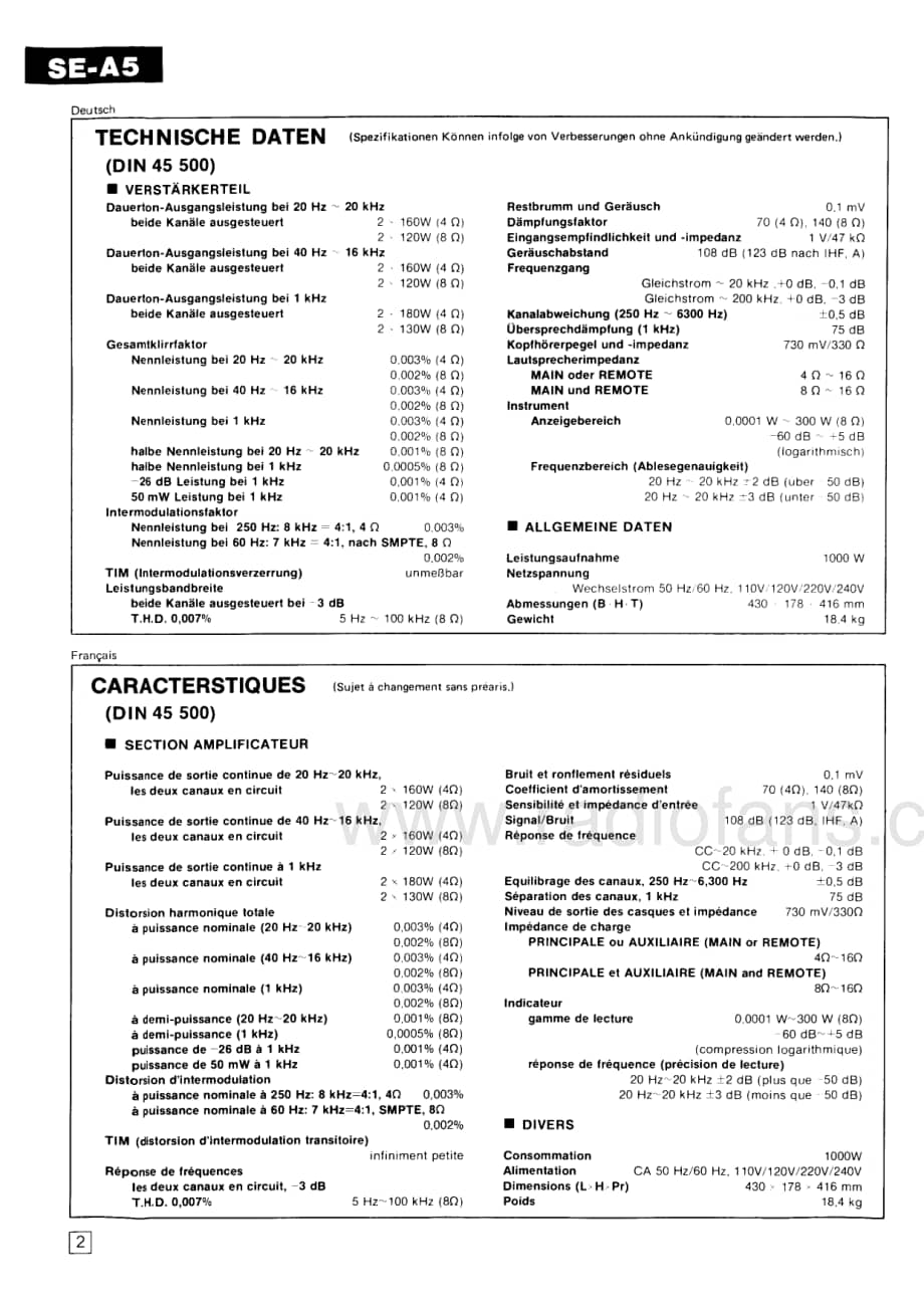 Technics-SEA-5-Service-Manual电路原理图.pdf_第2页