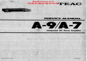 Teac-A-9-Service-Manual电路原理图.pdf