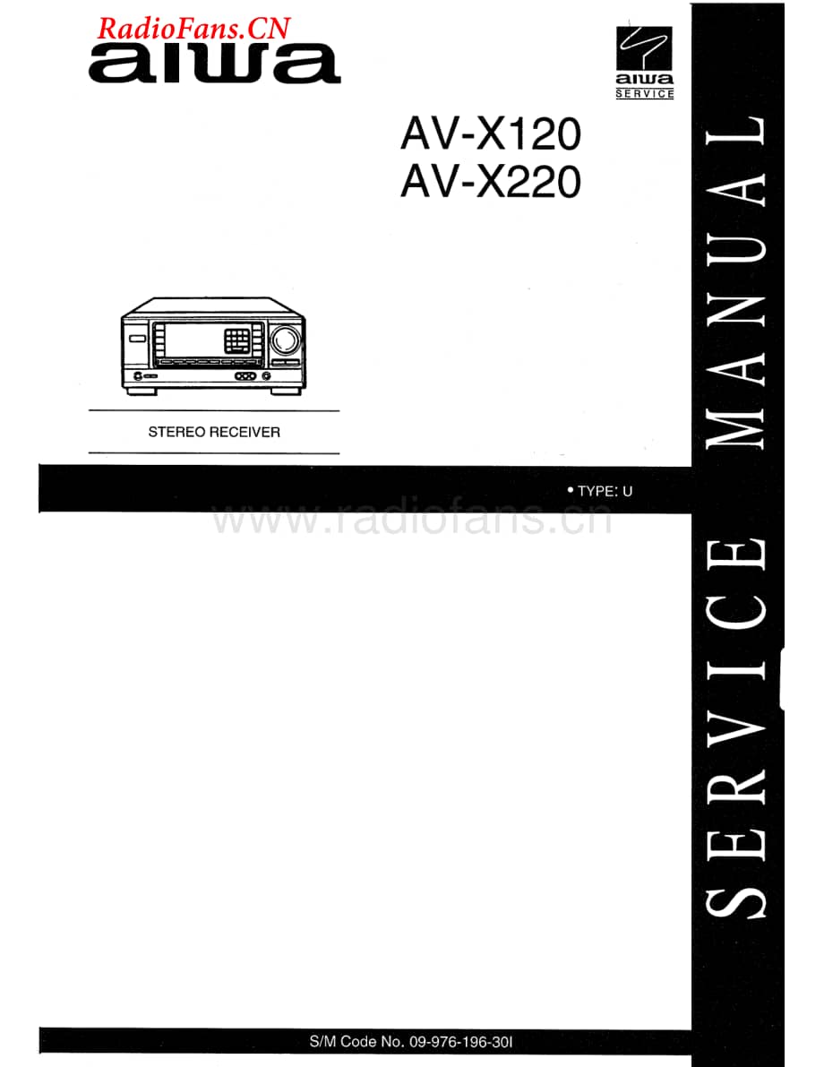 Aiwa-AVX120-avr-sm维修电路图 手册.pdf_第1页
