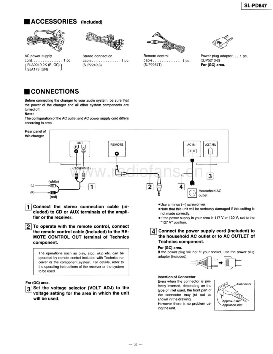 Technics-SLPD-647-Service-Manual电路原理图.pdf_第3页