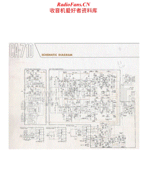 Yamaha-CA-710-Schematic电路原理图.pdf