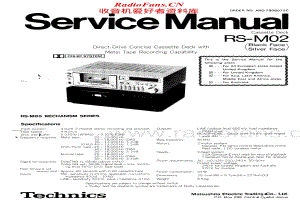 Technics-RSM-02-Service-Manual电路原理图.pdf
