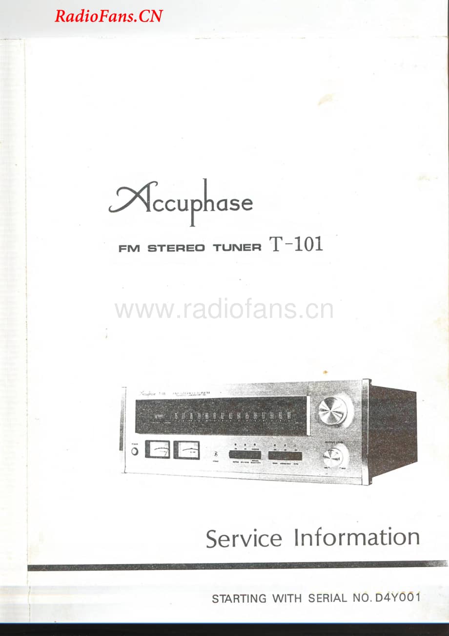 Accuphase-T101-tun-sch维修电路图 手册.pdf_第1页