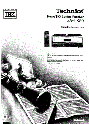 Technics-SATX-50-Service-Manual电路原理图.pdf