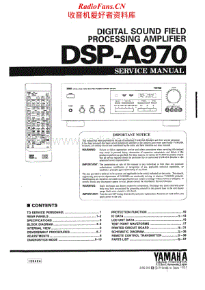 Yamaha-DSPA-970-Service-Manual电路原理图.pdf