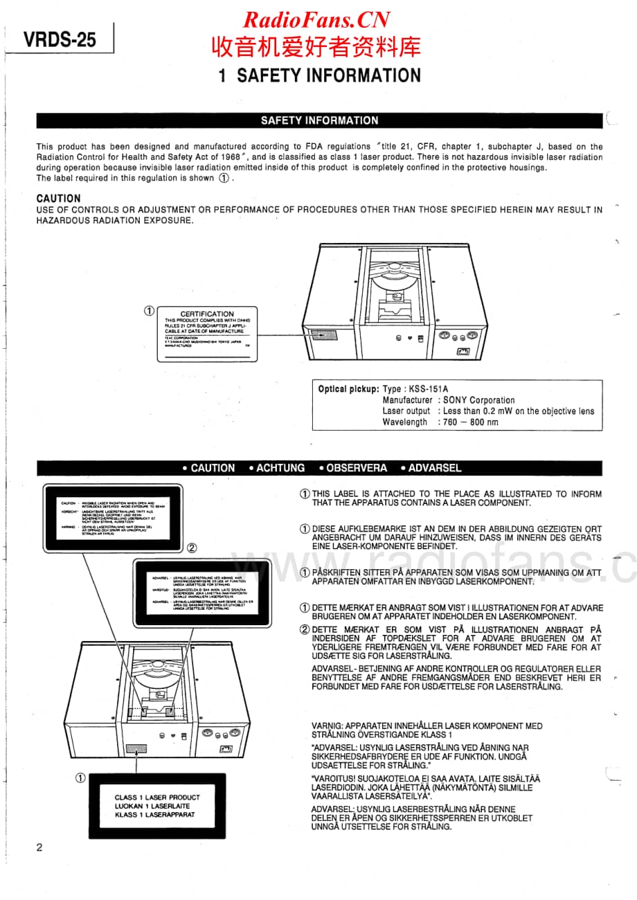Teac-VR-DS25-Service-Manual电路原理图.pdf_第2页