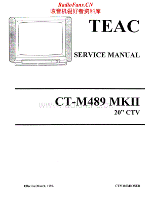 Teac-CT-M489-Mk2-Service-Manual电路原理图.pdf