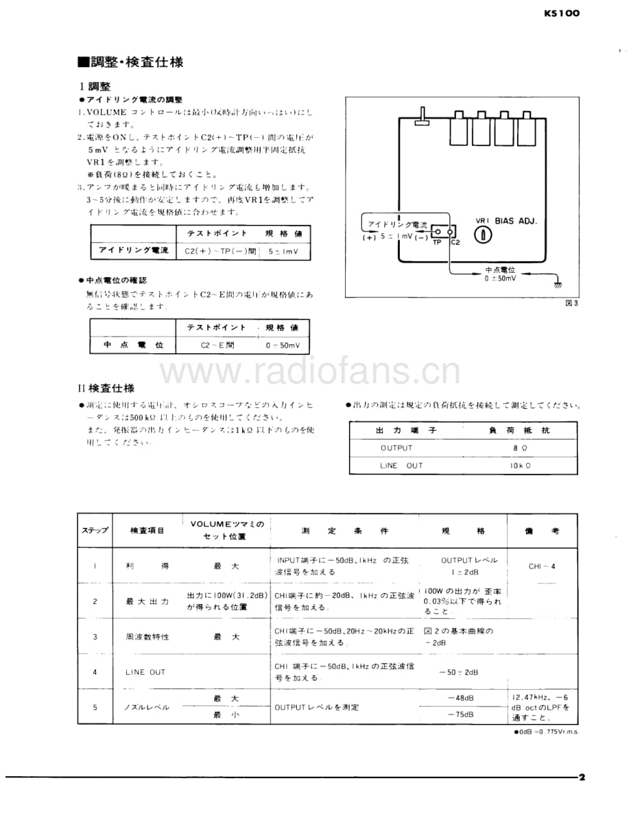 Yamaha-KS-100-Service-Manual电路原理图.pdf_第3页