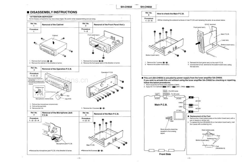 Technics-SHCH-650-Schematics电路原理图.pdf_第3页