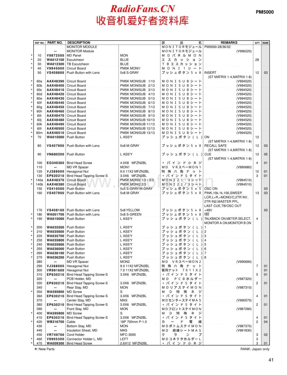 Yamaha-PM-5000-Service-Manual-part-5电路原理图.pdf_第2页