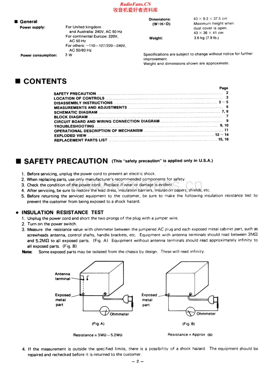 Technics-SLBD-2-Service-Manual电路原理图.pdf_第2页