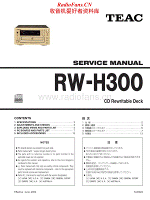 Teac-RW-H300-Service-Manual电路原理图.pdf
