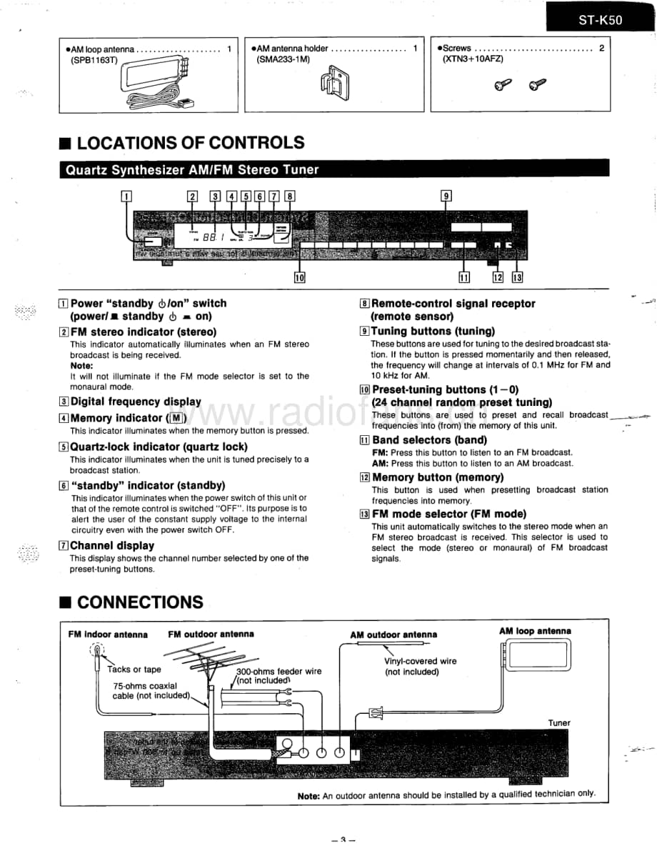 Technics-STK-50-Service-Manual电路原理图.pdf_第3页