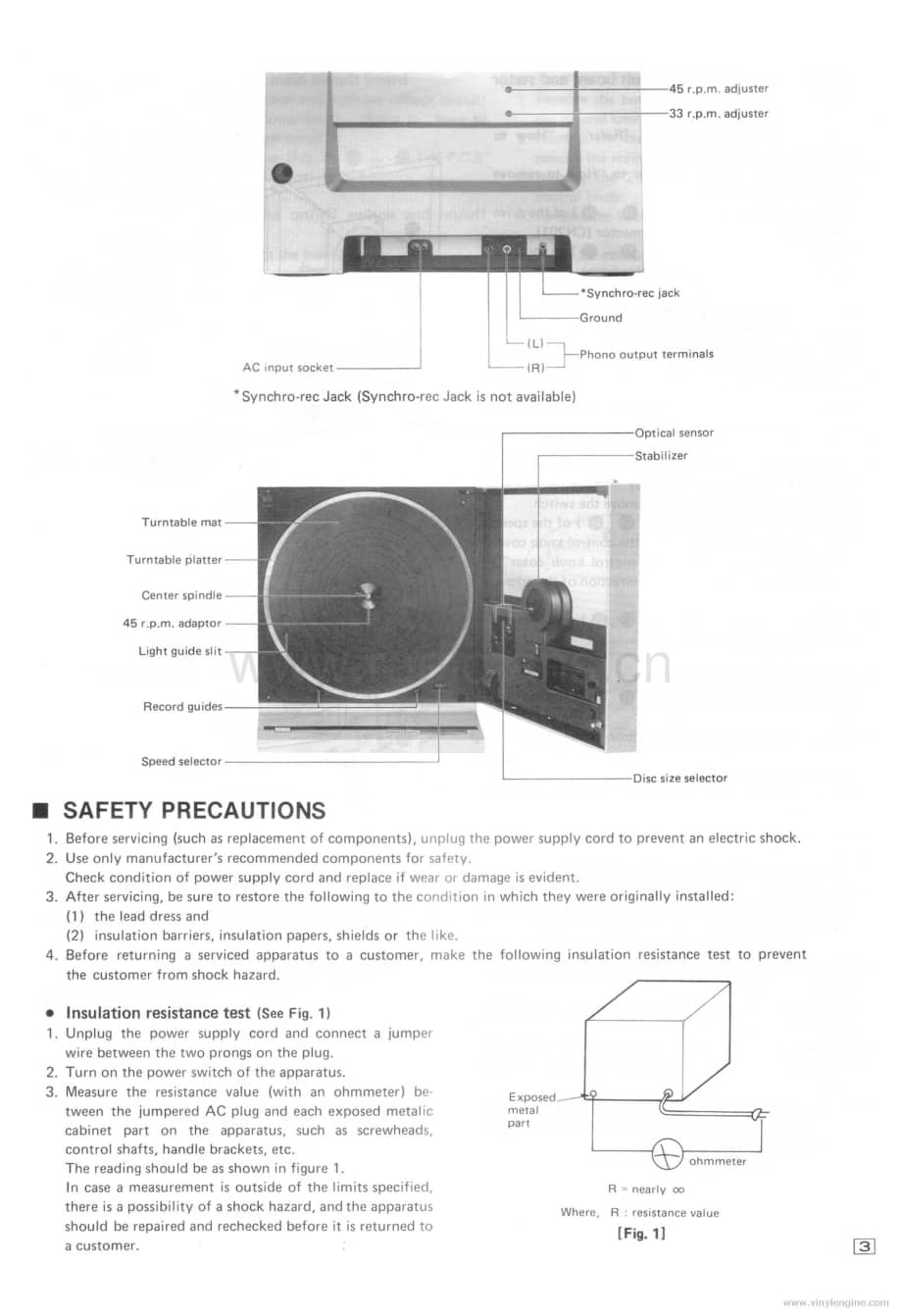 Technics-SLV-5-Service-Manual电路原理图.pdf_第3页