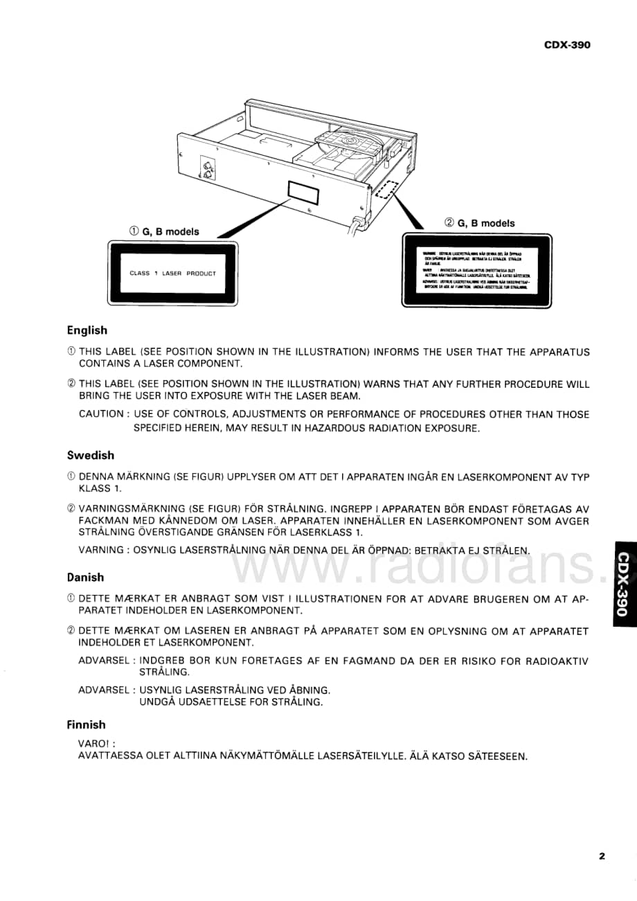 Yamaha-CDX-390-Service-Manual电路原理图.pdf_第3页