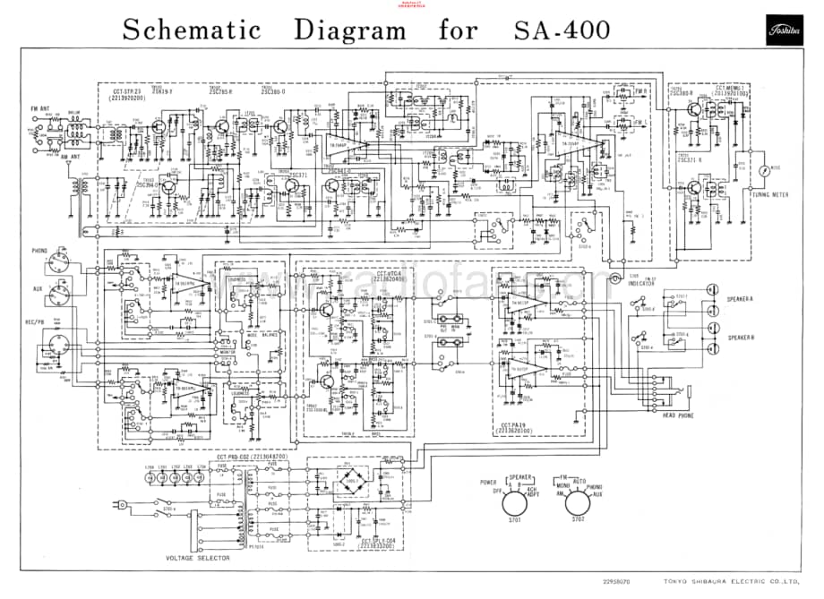 Toshiba-SA-400-Schematic电路原理图.pdf_第1页
