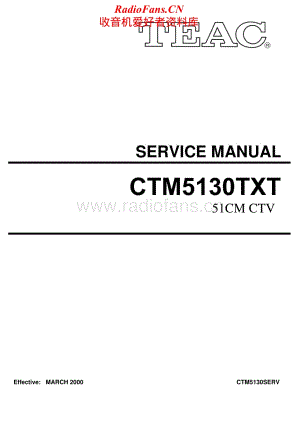 Teac-CT-M5130-TXT-Service-Manual电路原理图.pdf
