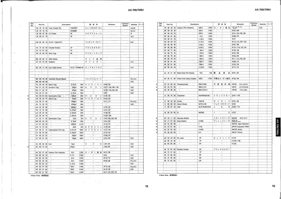 Yamaha-AX-700-AX-Service-Manual电路原理图.pdf_第3页