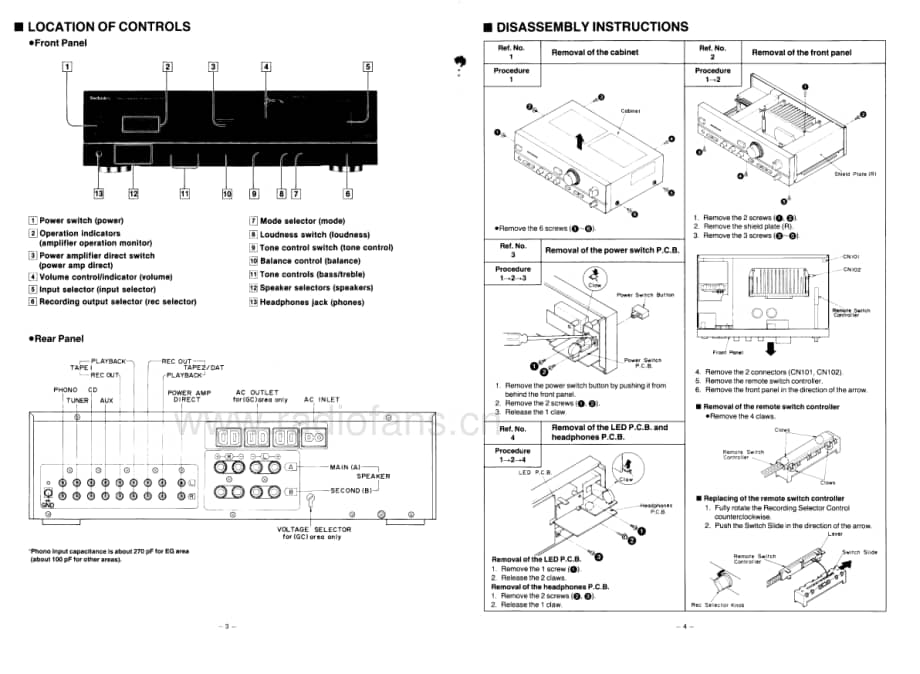 Technics-SUV-460-Service-Manual电路原理图.pdf_第3页