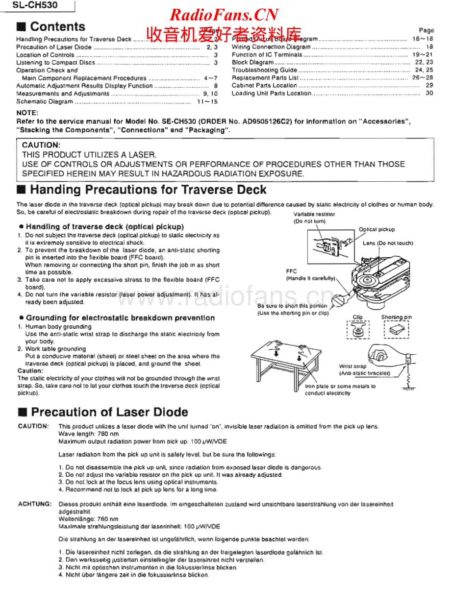Technics-SLCH-530-Service-Manual电路原理图.pdf_第2页