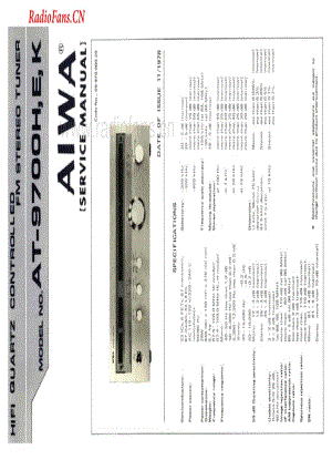 Aiwa-AT9700-tun-sm维修电路图 手册.pdf