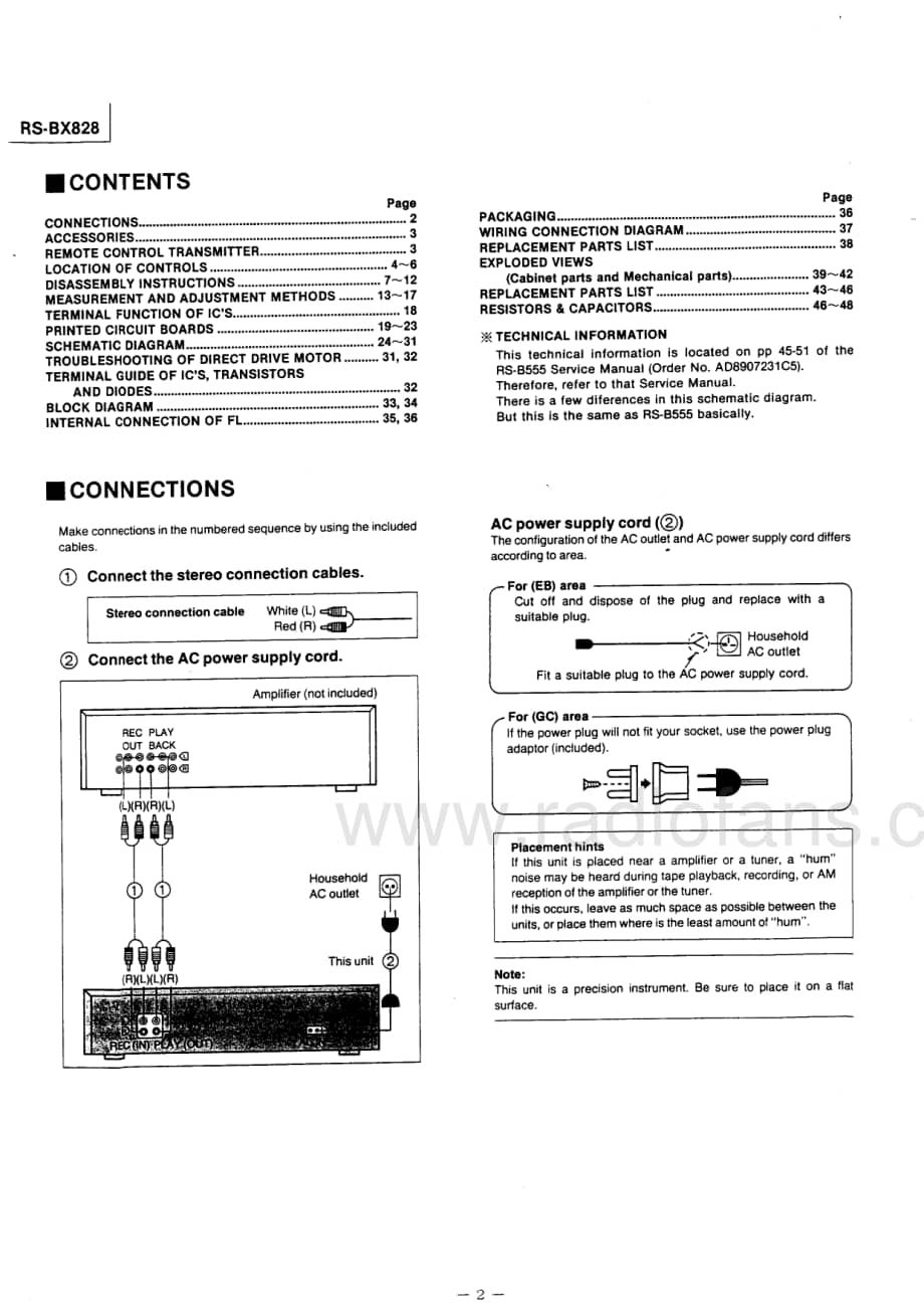 Technics-RSBX-828-Service-Manual电路原理图.pdf_第3页