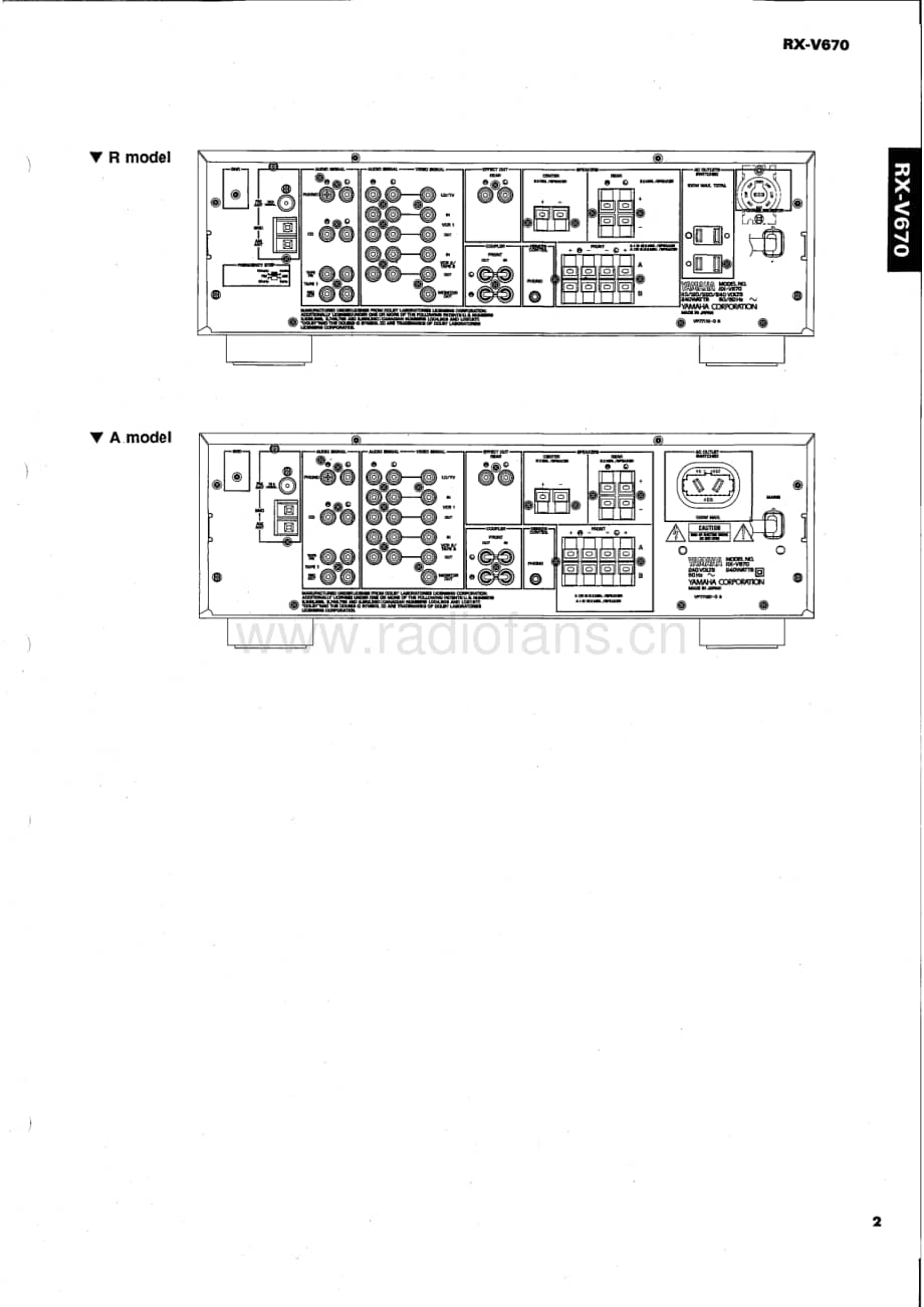 Yamaha-RXV-670-Service-Manual电路原理图.pdf_第3页