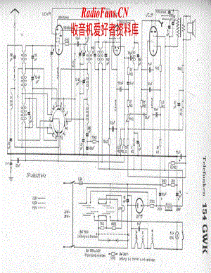 Telefunken-154-GWK-Schematic电路原理图.pdf