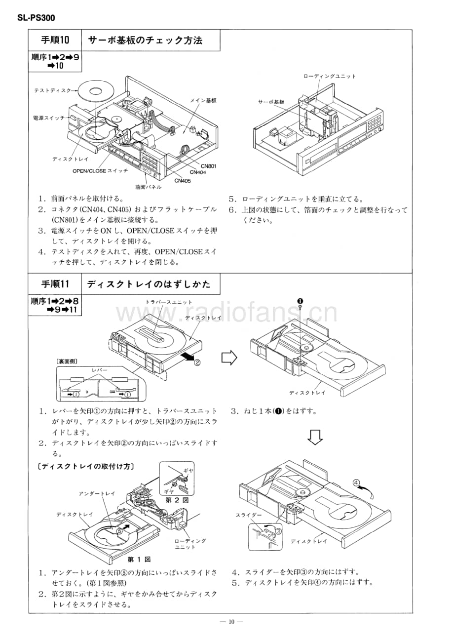 Technics-SLPS-300-Service-Manual电路原理图.pdf_第3页