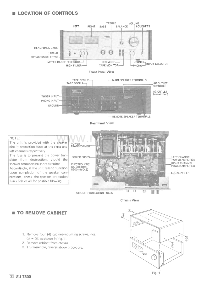 Technics-SU-7300-Service-Manual电路原理图.pdf_第2页