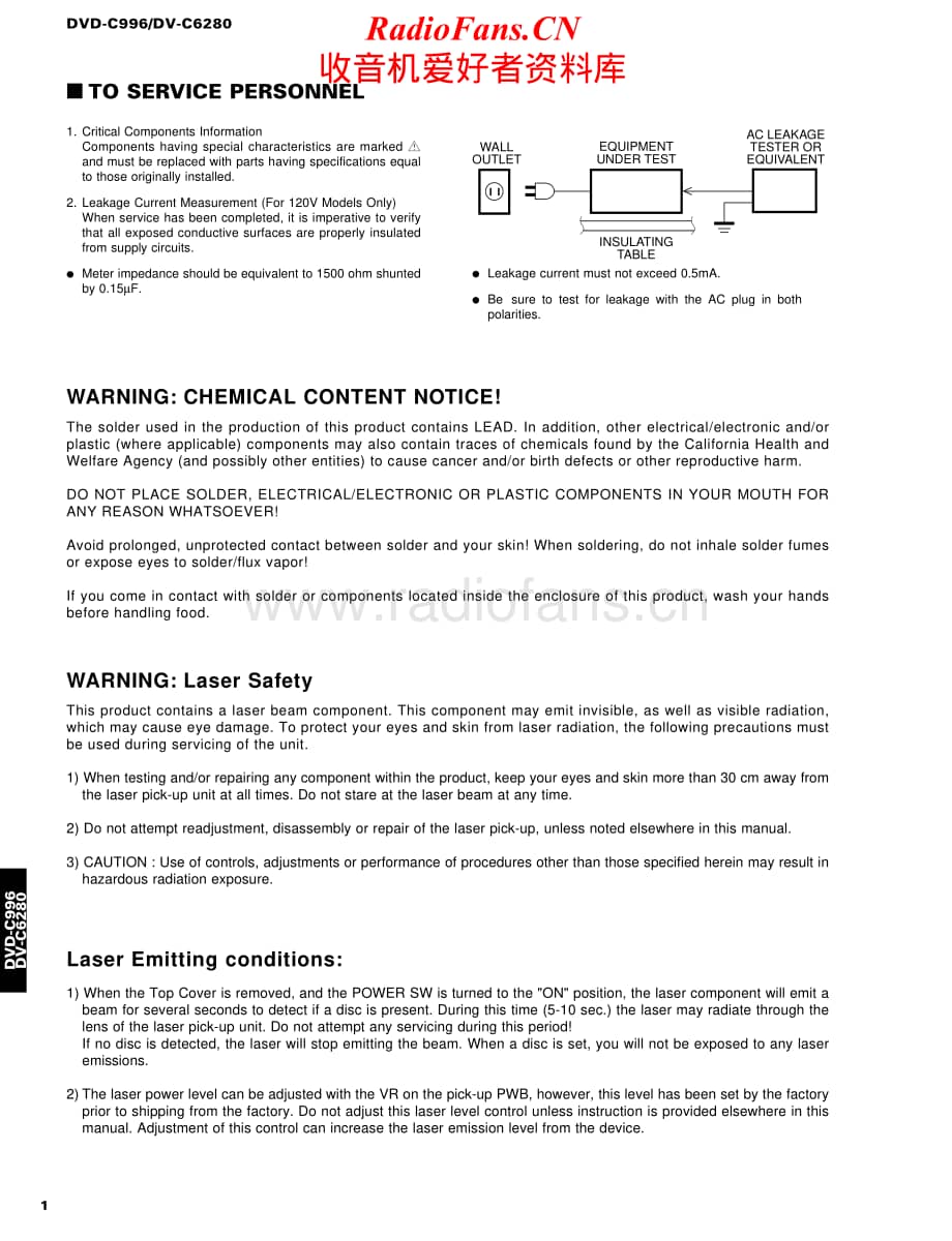 Yamaha-DVC-6280-Service-Manual电路原理图.pdf_第2页
