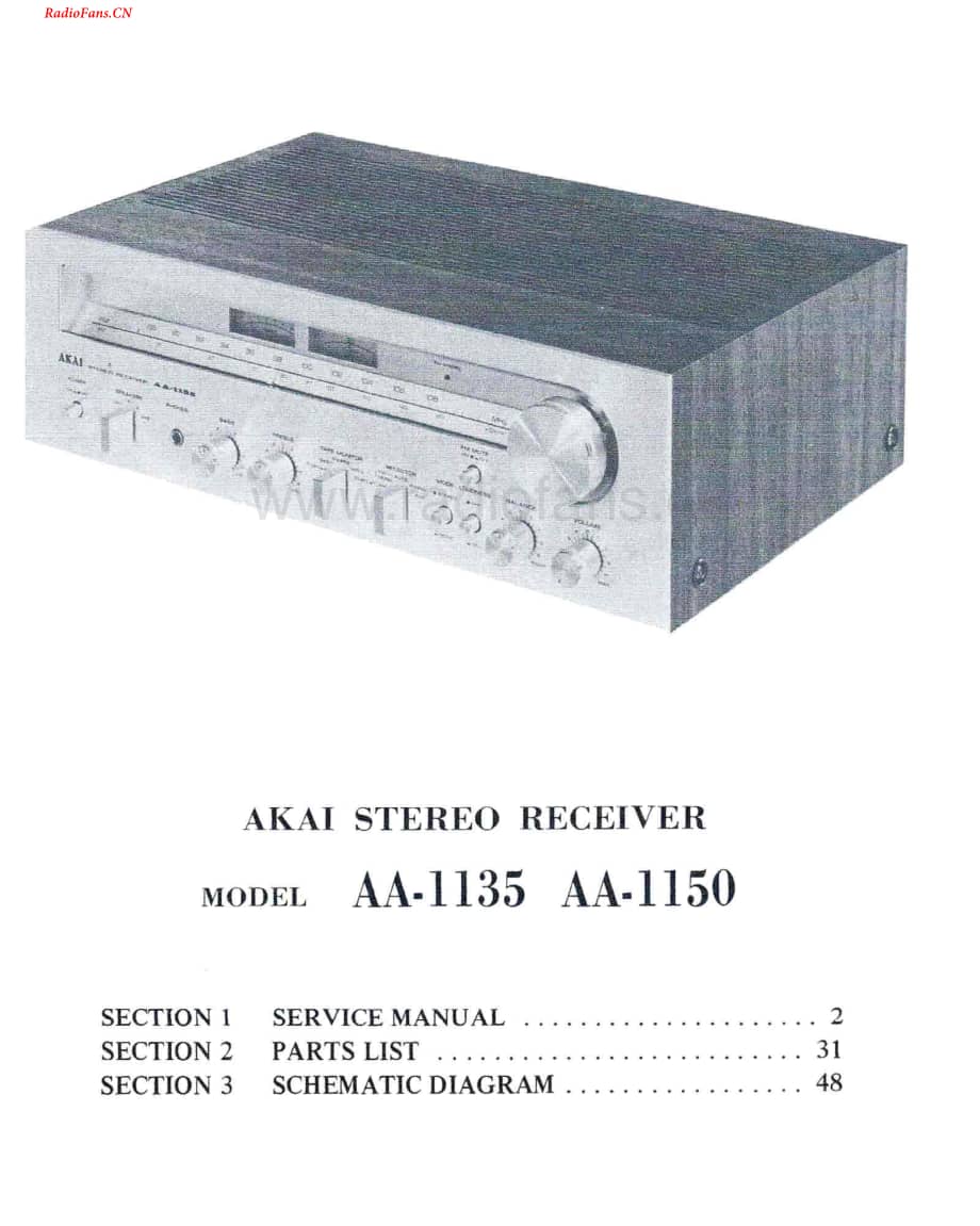 Akai-AA1150-rec-sm维修电路图 手册.pdf_第2页